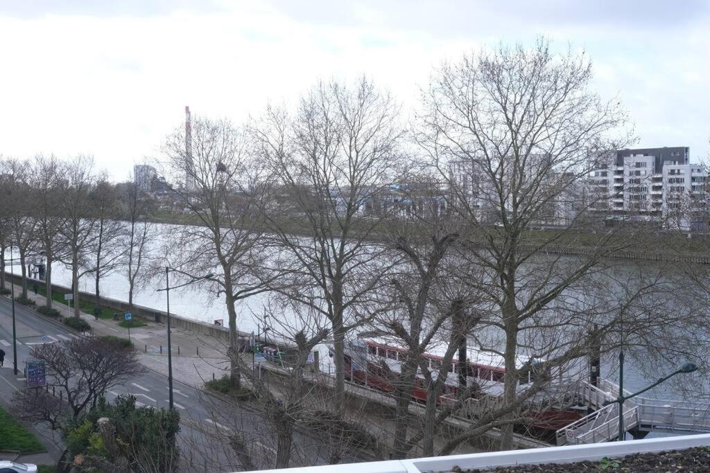 Magnifique Appartement Sur La Seine Alfortville Luaran gambar